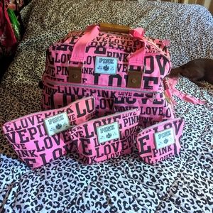 VS PINK travel set